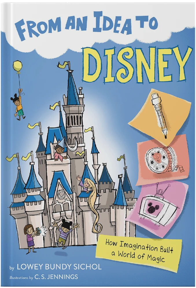 From an Idea to Disney Book Cover