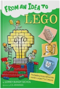 From Idea to Lego Book Cover