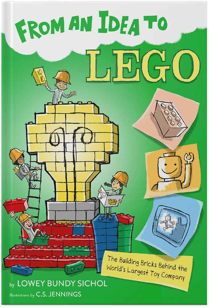 From Idea to Lego Book Cover